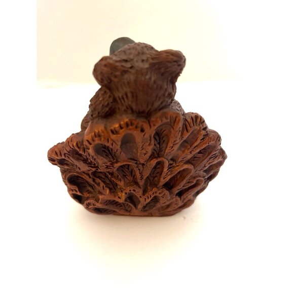 Thanksgiving Bear Riding on Turkey 4 1/2” x 3 1/2 - Picture 3 of 5